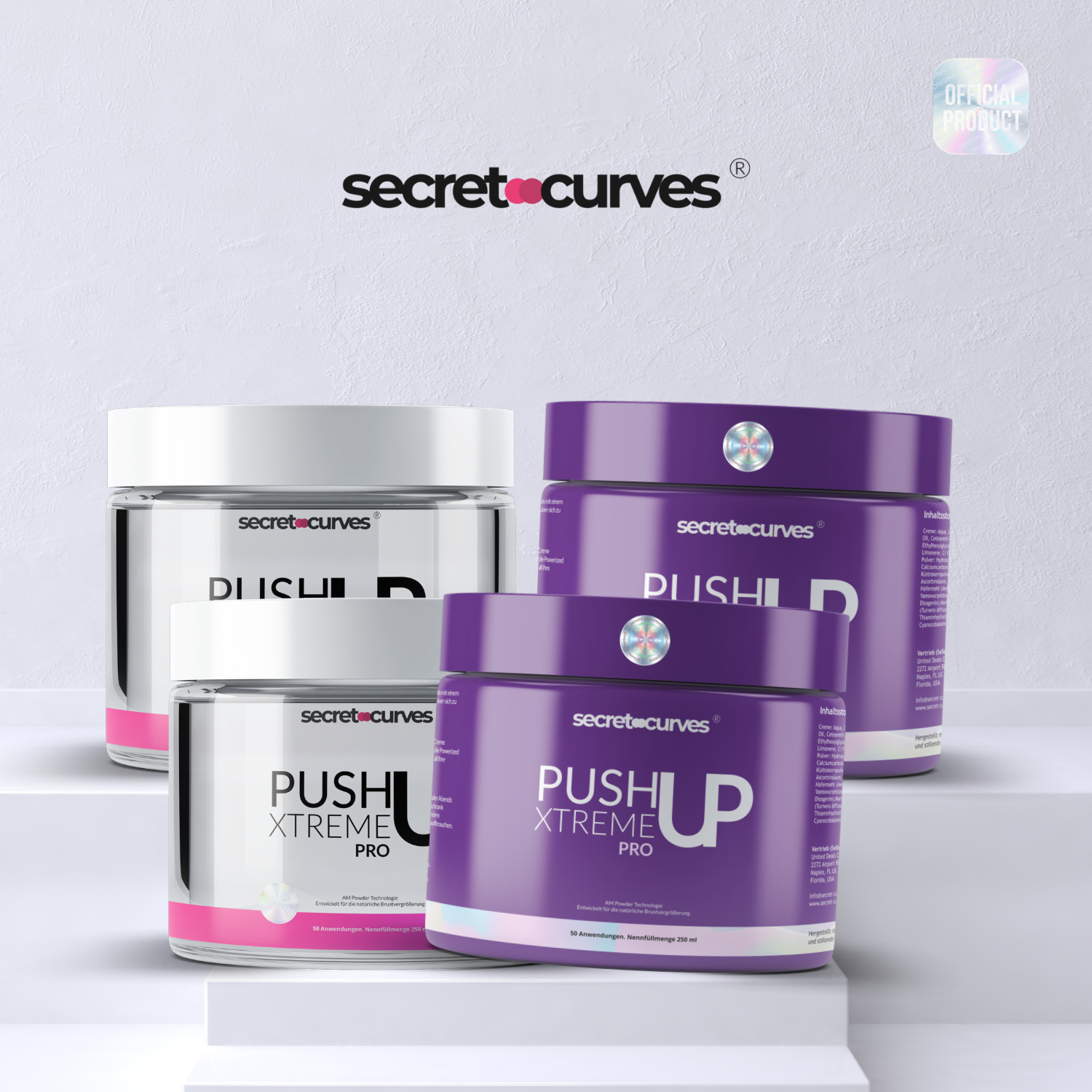 NEU! Secret Curves Push-Up Creme Pro + Pueraria Mirifica