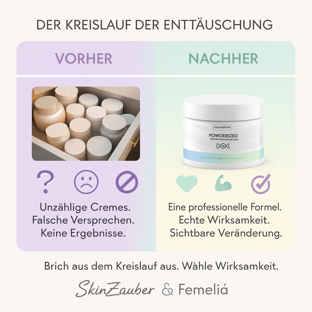 Cellulite-Po-Creme 🌿 – SkinZauber - die weltbeste Anti Cellulite Creme