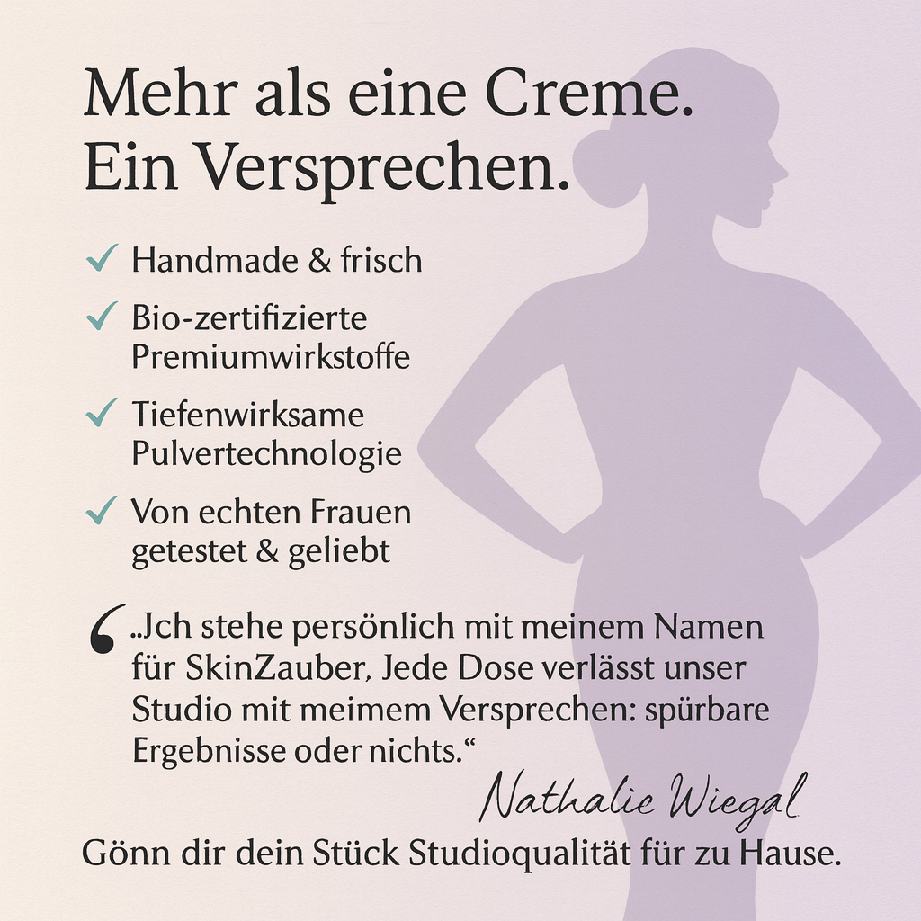 Cellulite-Po-Creme 🌿 – SkinZauber - die weltbeste Anti Cellulite Creme