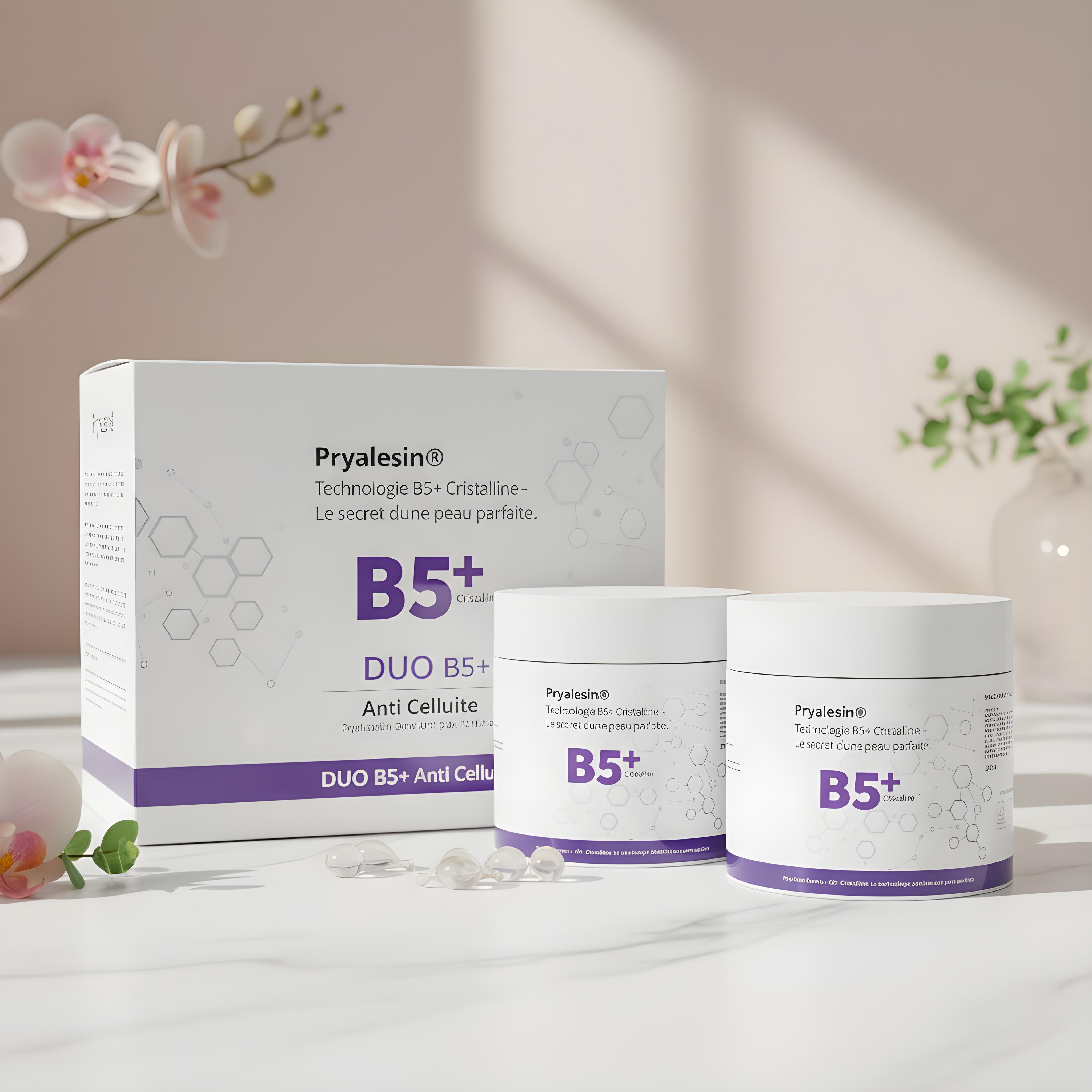NEU! Day & Night 🇨🇭 Pryalesin® B5+ Cristalline – 3. Generation der Anti-Cellulite-Pflege – exklusiv über Femeliá.